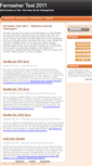 Mobile Screenshot of fernseher-test-2011.de-info.eu
